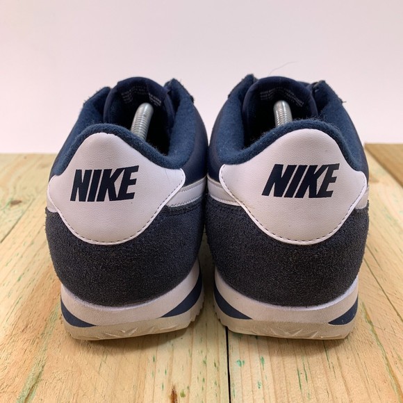 Nike Shoes Mens 7.5 Cortez 72 Basic Nylon Obsidian Navy Blue Running 819720-411 - Picture 5 of 13